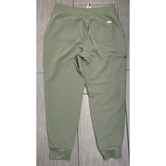 Figs Women’s Green Moss Relaxed Joggers Size Large - Picture 4 of 6